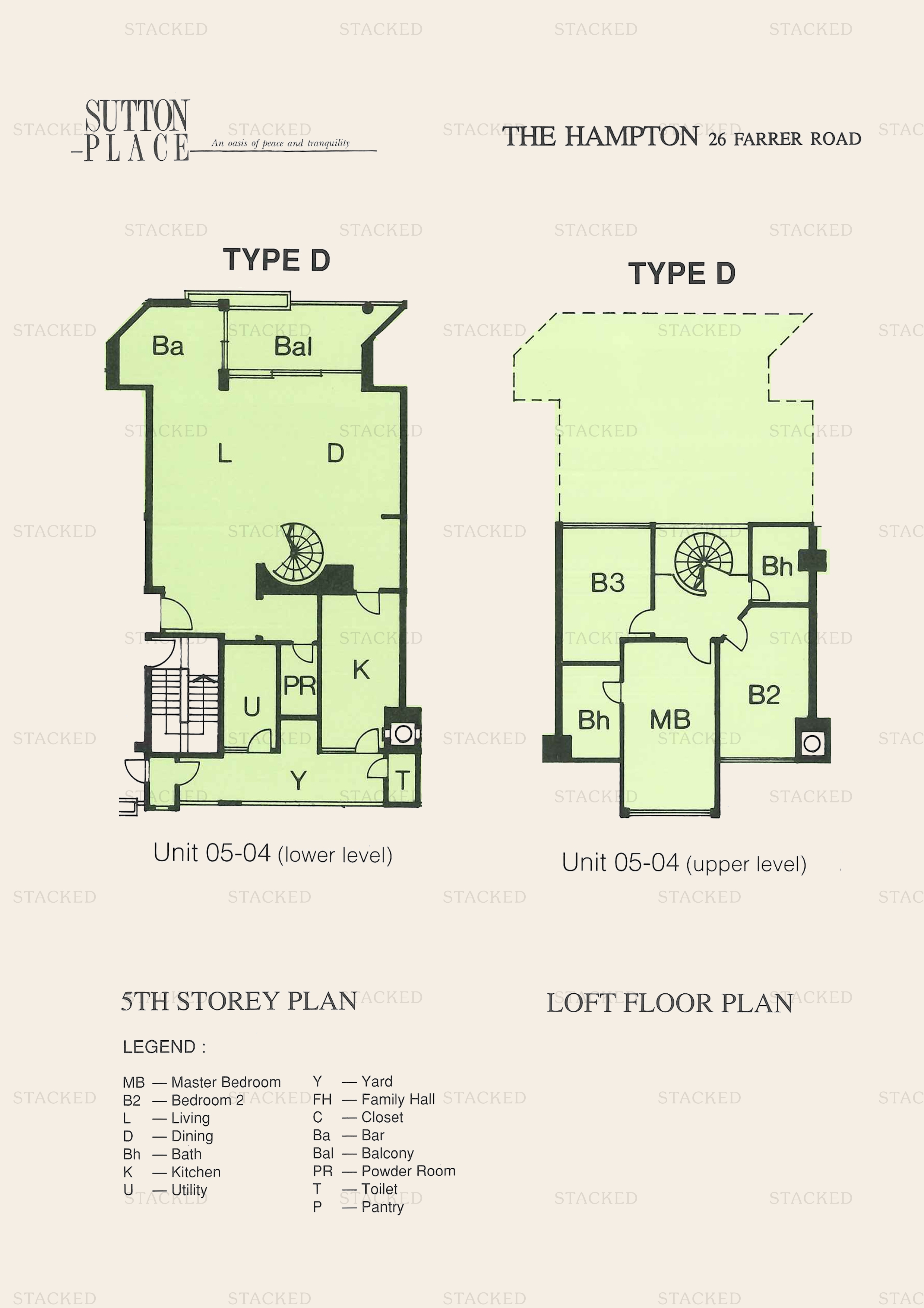 Sutton Place floor plan